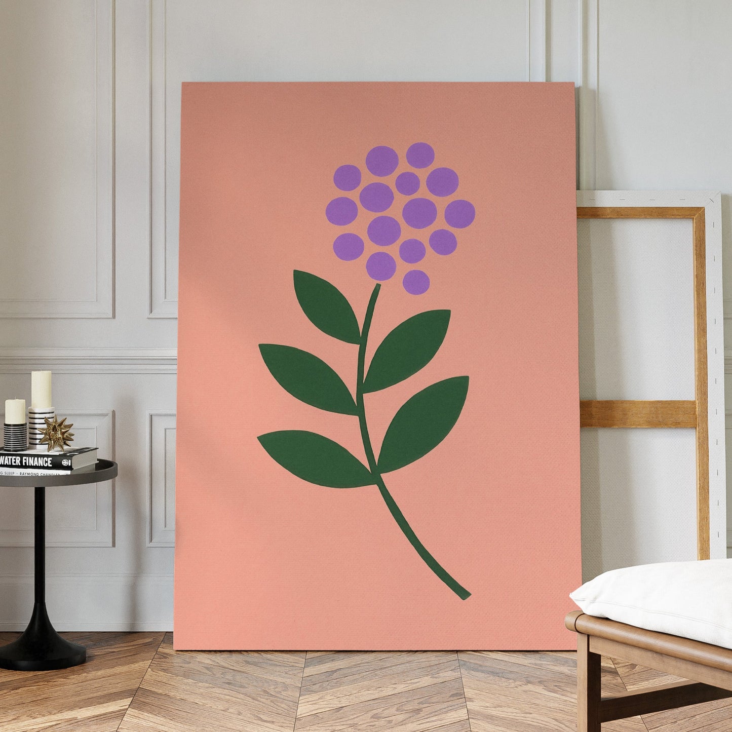 Simple Circles Bloom In Spring