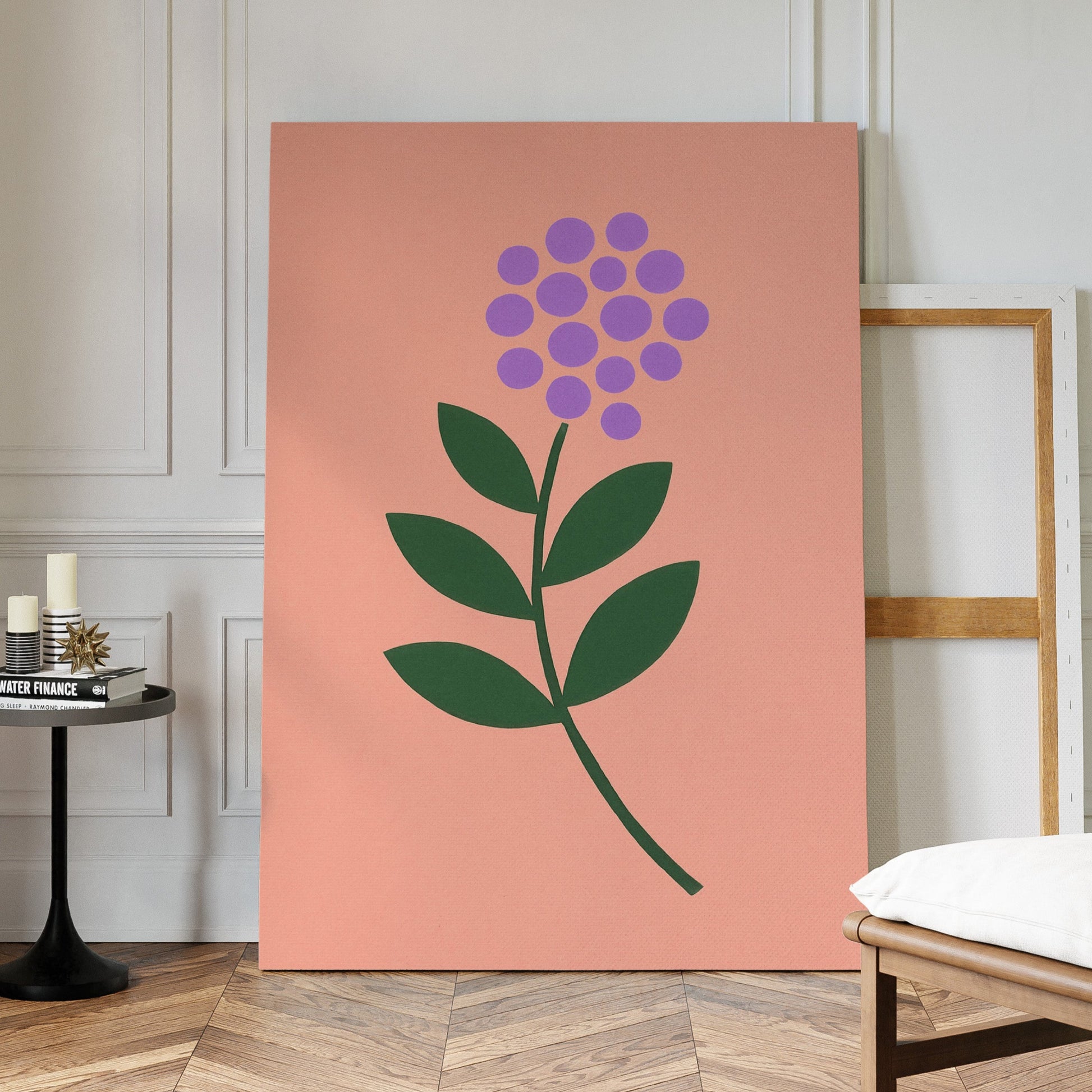 Simple Circles Bloom In Spring