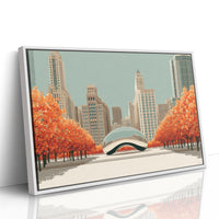 Autumn Flames Meet Steel Dreams