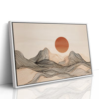 Mountains Flow Like Gentle Waves