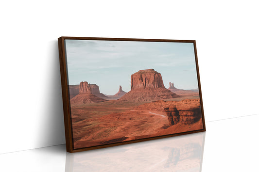 Monument Valley Buttes Under Open Sky