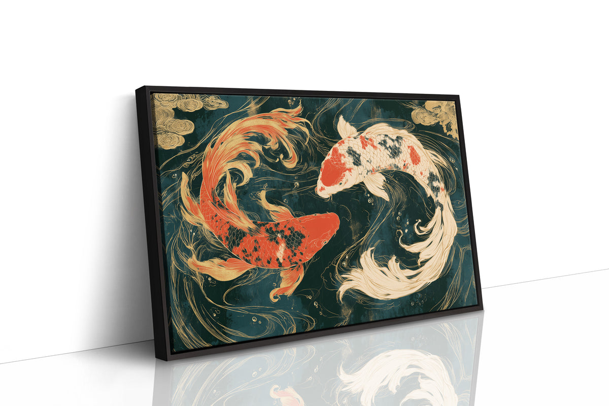 Two Koi, Zero Personal Space