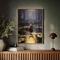 Serenity Amidst Golden Waters