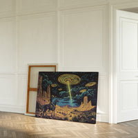 The Arrival Over Monument Valley