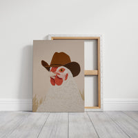 Ranch Hand Rooster Tips His Hat
