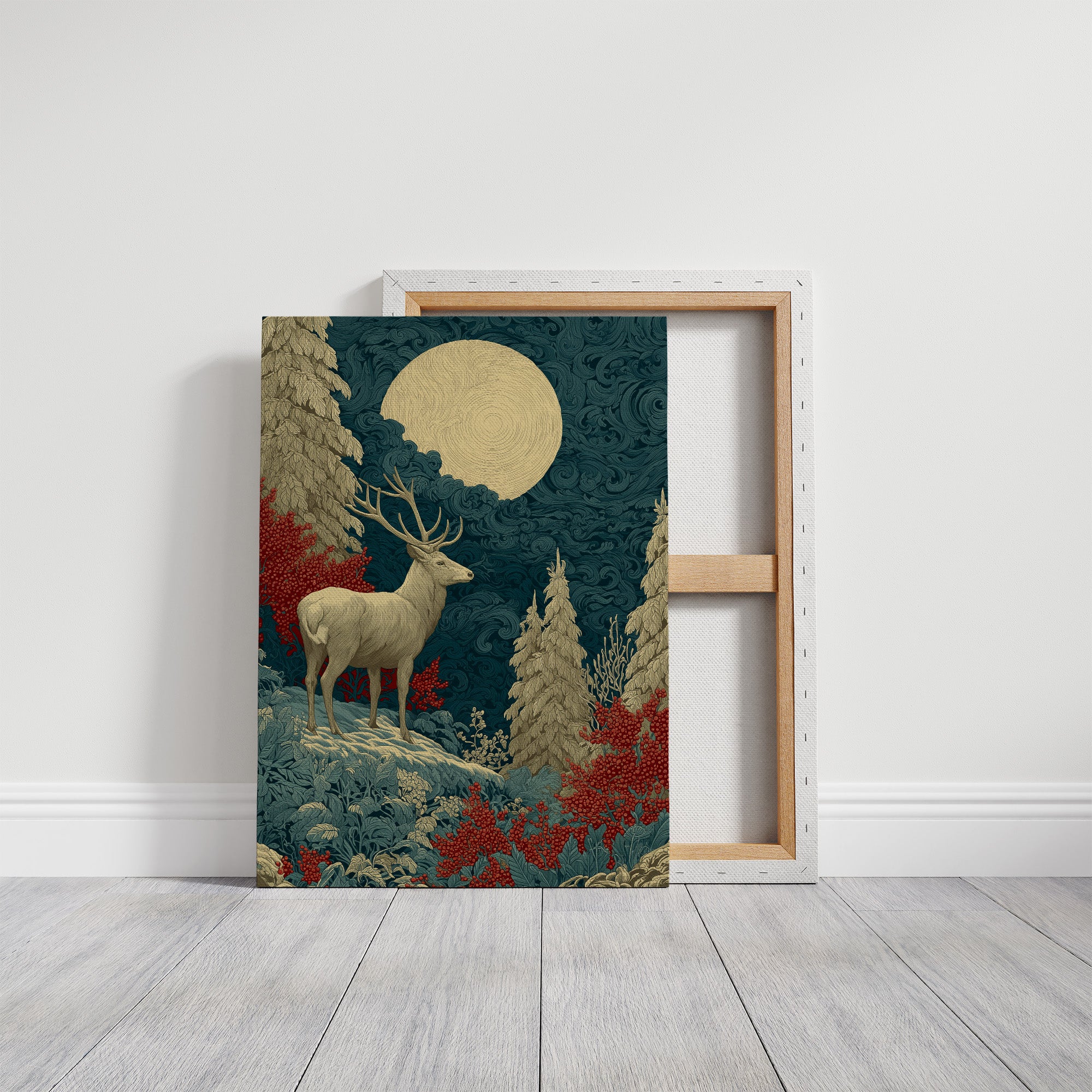 The Stag Stood Still for the Moon