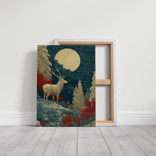The Stag Stood Still for the Moon