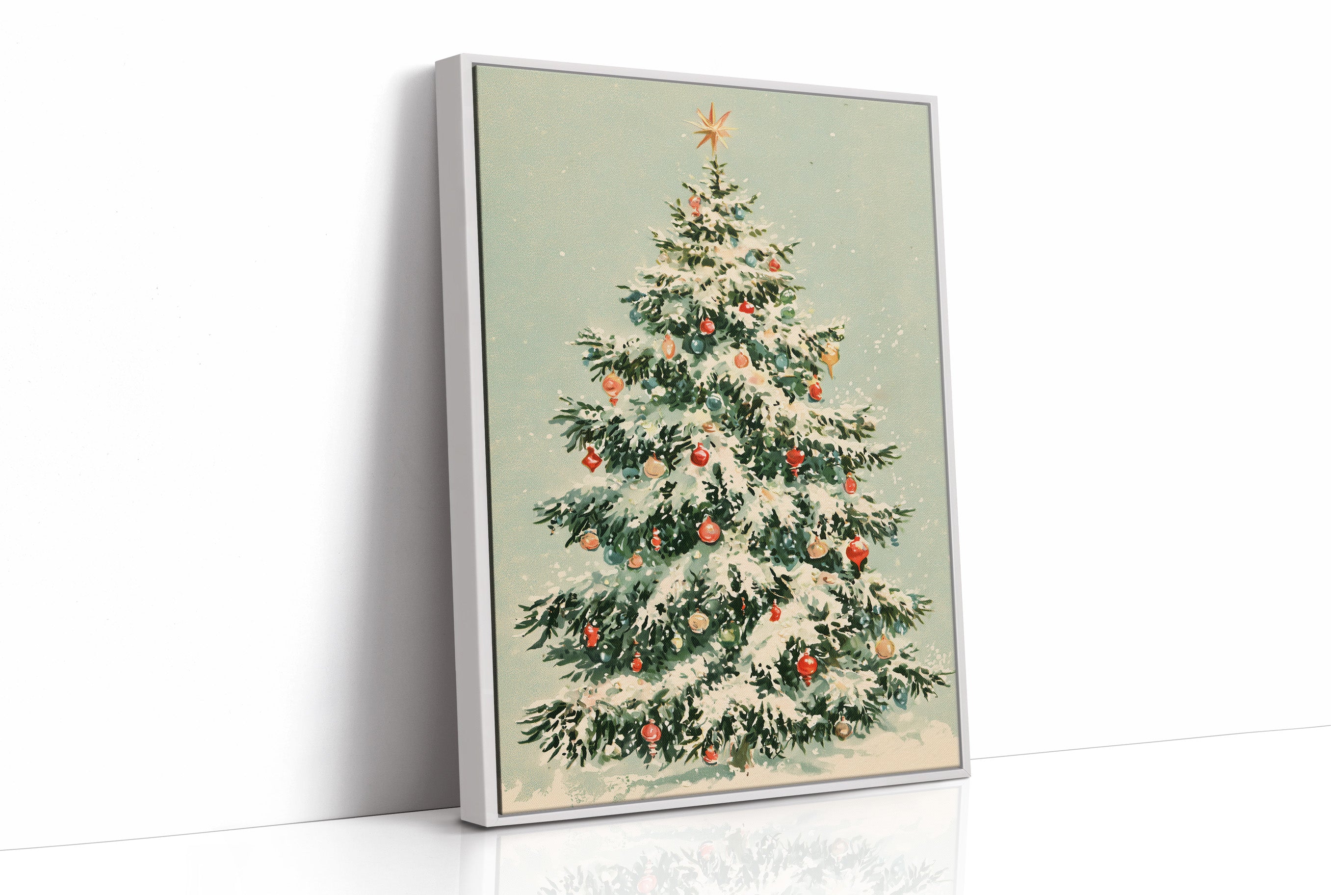 Snow-Laden and Star-Topped