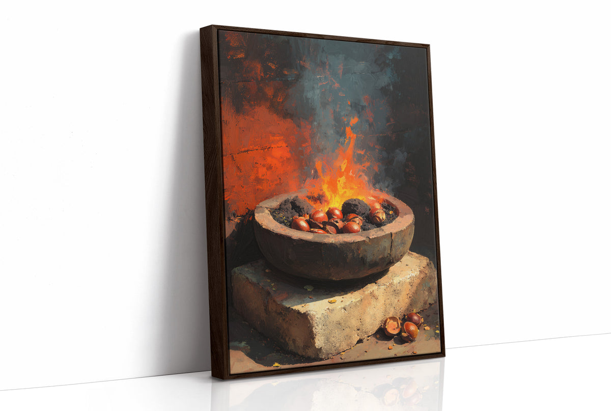 Chestnuts Roasting: Some Made a Run for It