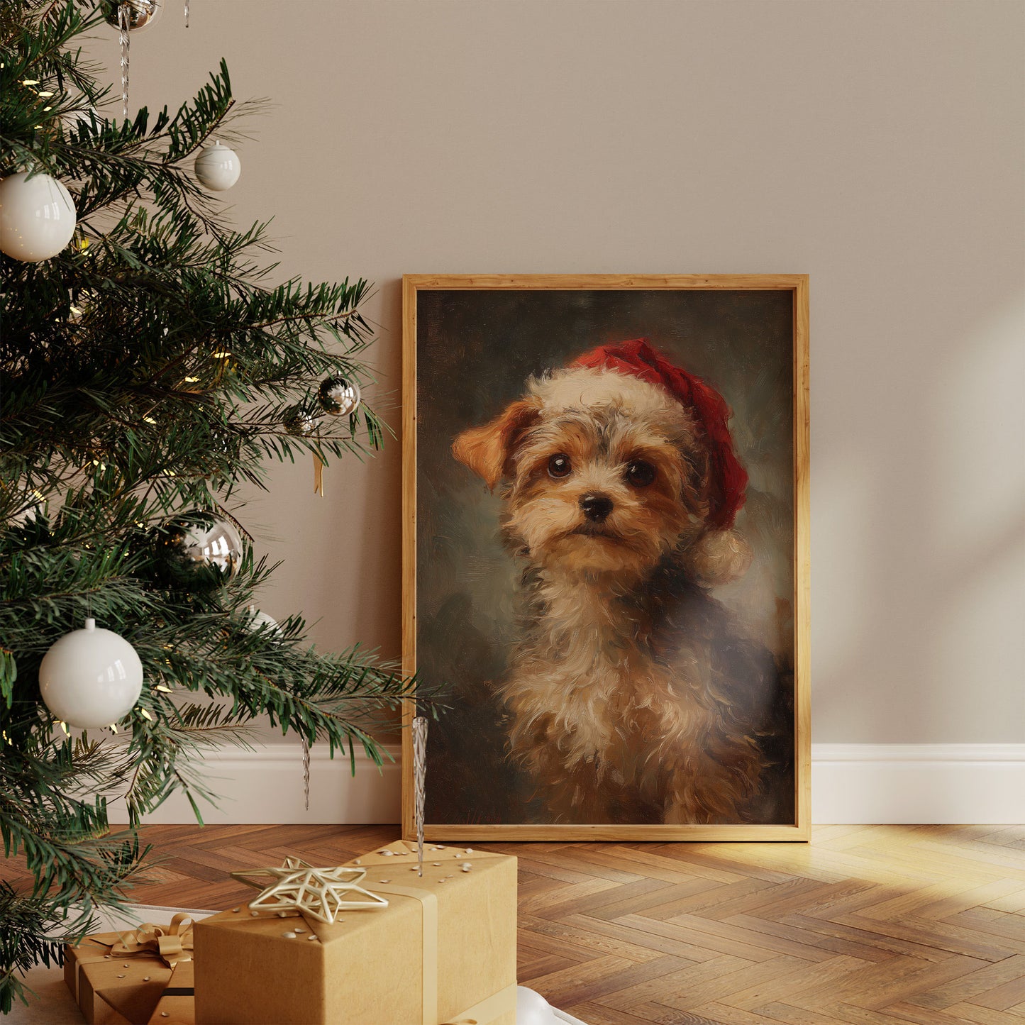 Little Yorkie's First Christmas Tale