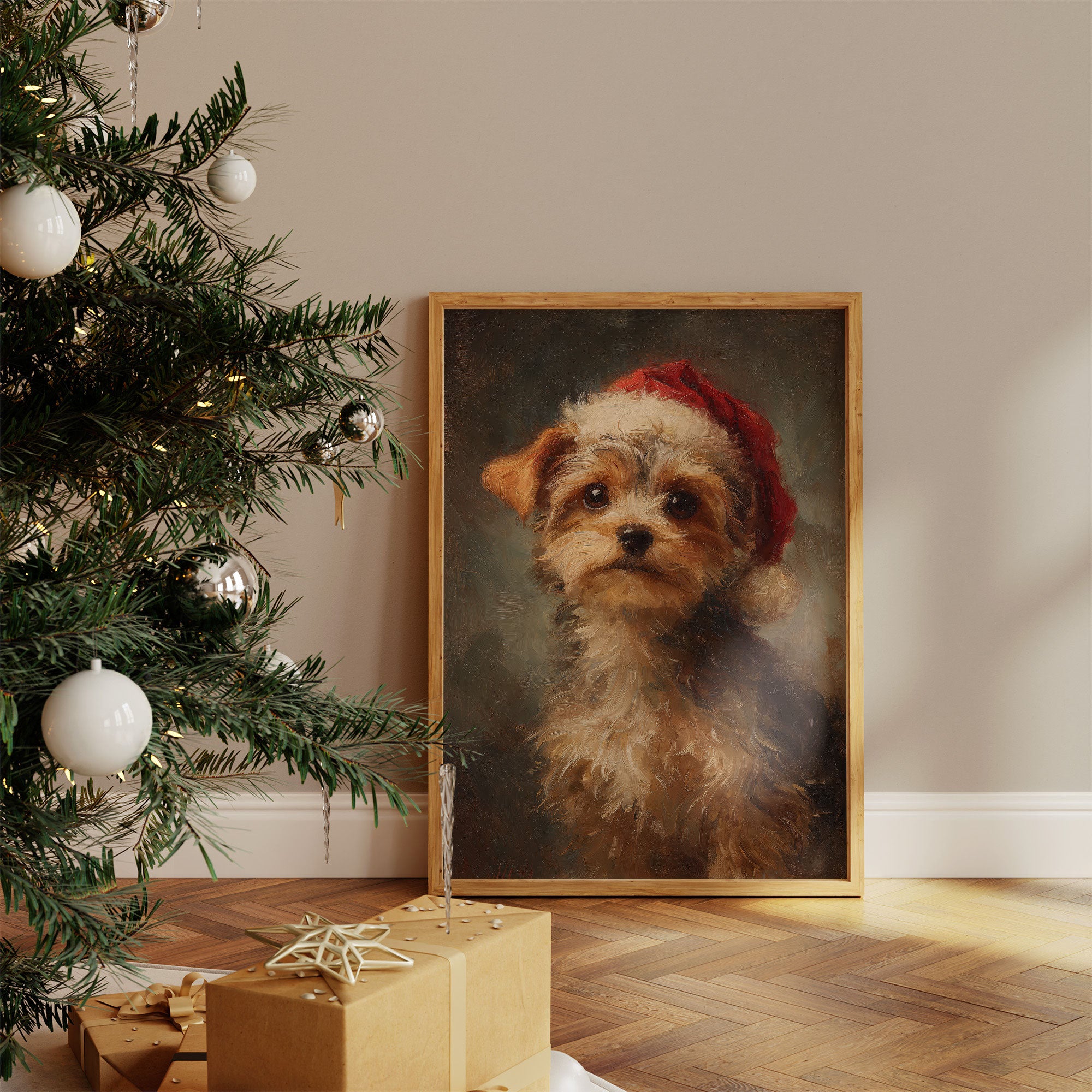 Little Yorkie's First Christmas Tale