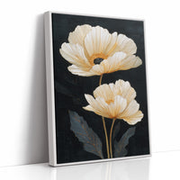 Two Blooms Against the Dark