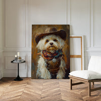 Havanese Western Outlaw