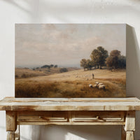 Autumn Fields Remember Their Shepherd