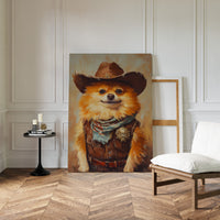 Pomeranian Wild West Deputy