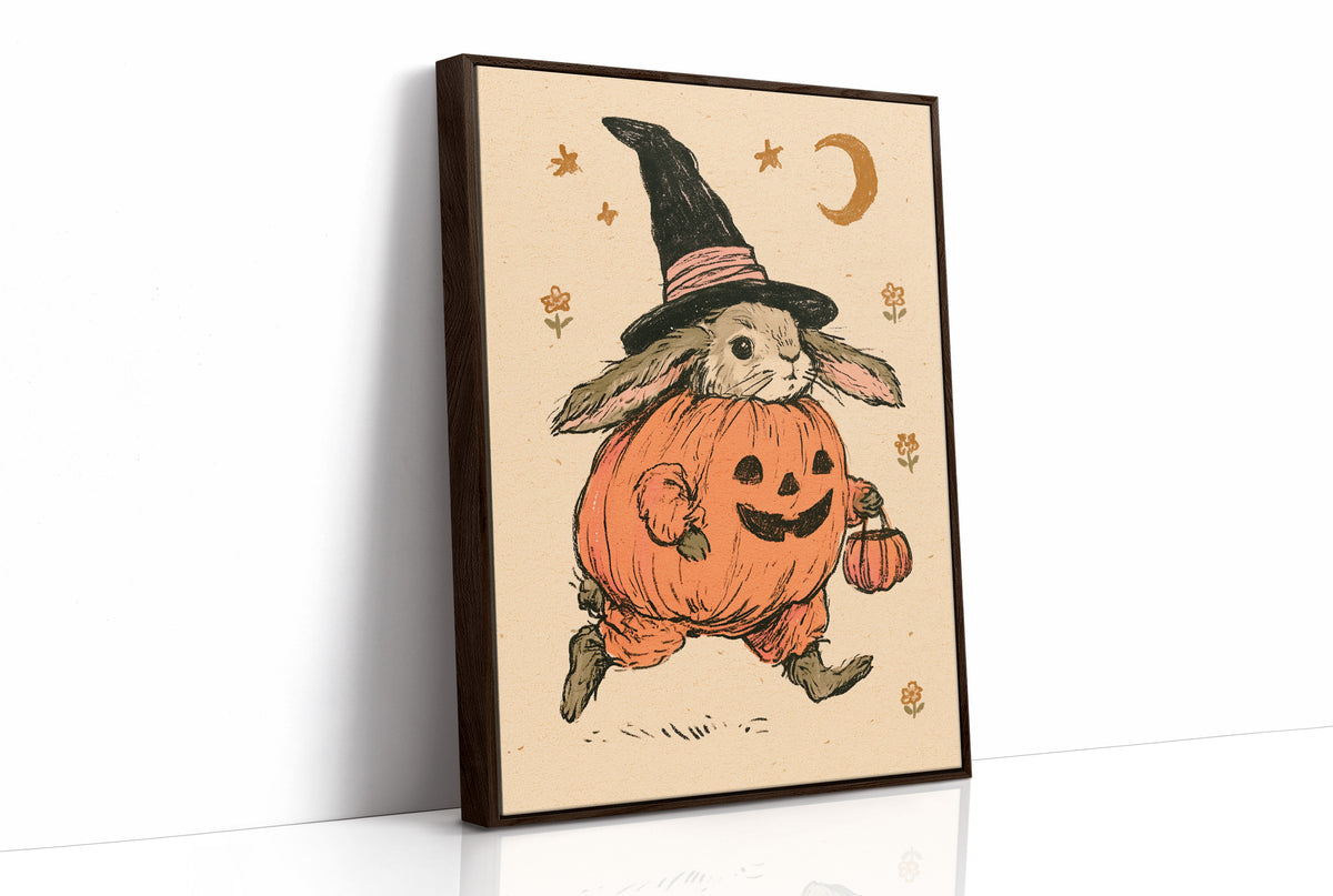 Bunny Pumpkin Costume Trick-or-Treat