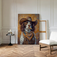 English Springer Spaniel Cowboy Sheriff