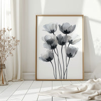 Tulips Dance In Silver Light