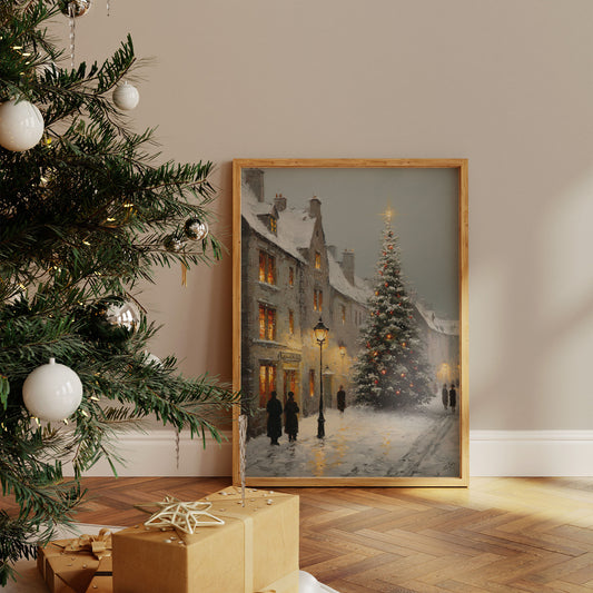 Winter Streets Glow With Promise