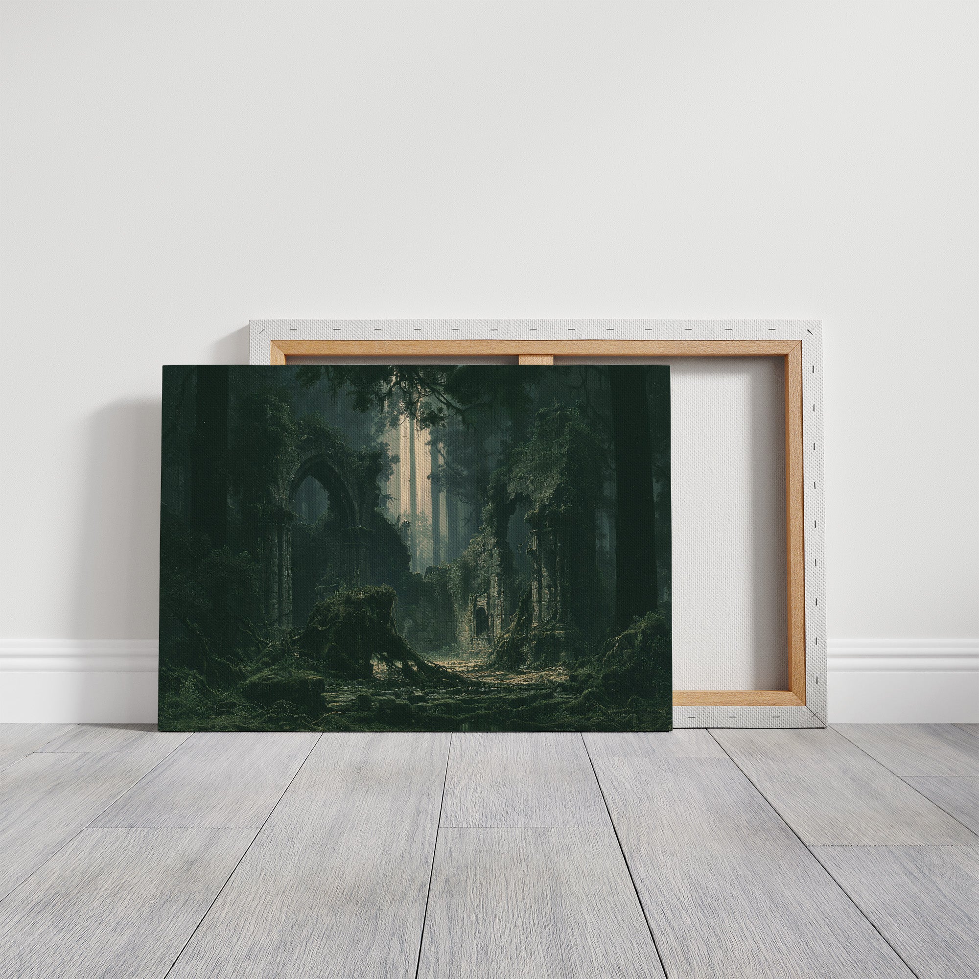 Ruins, Reclaimed by Forest
