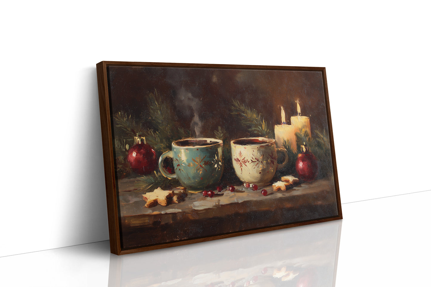 Two Mugs Wait For December's Return