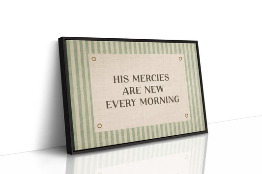 Scripture Quote: His Mercies Are New Every Morning