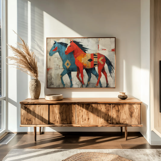 Wild Horses Wear Sacred Patterns
