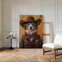 Australian Shepherd Cowboy Deputy