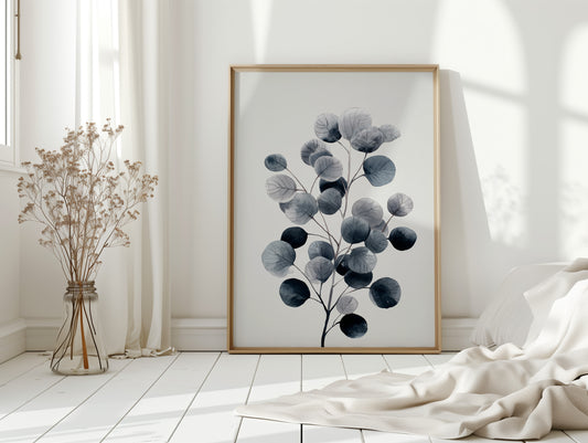 Silver Leaves Dance In Moonlight