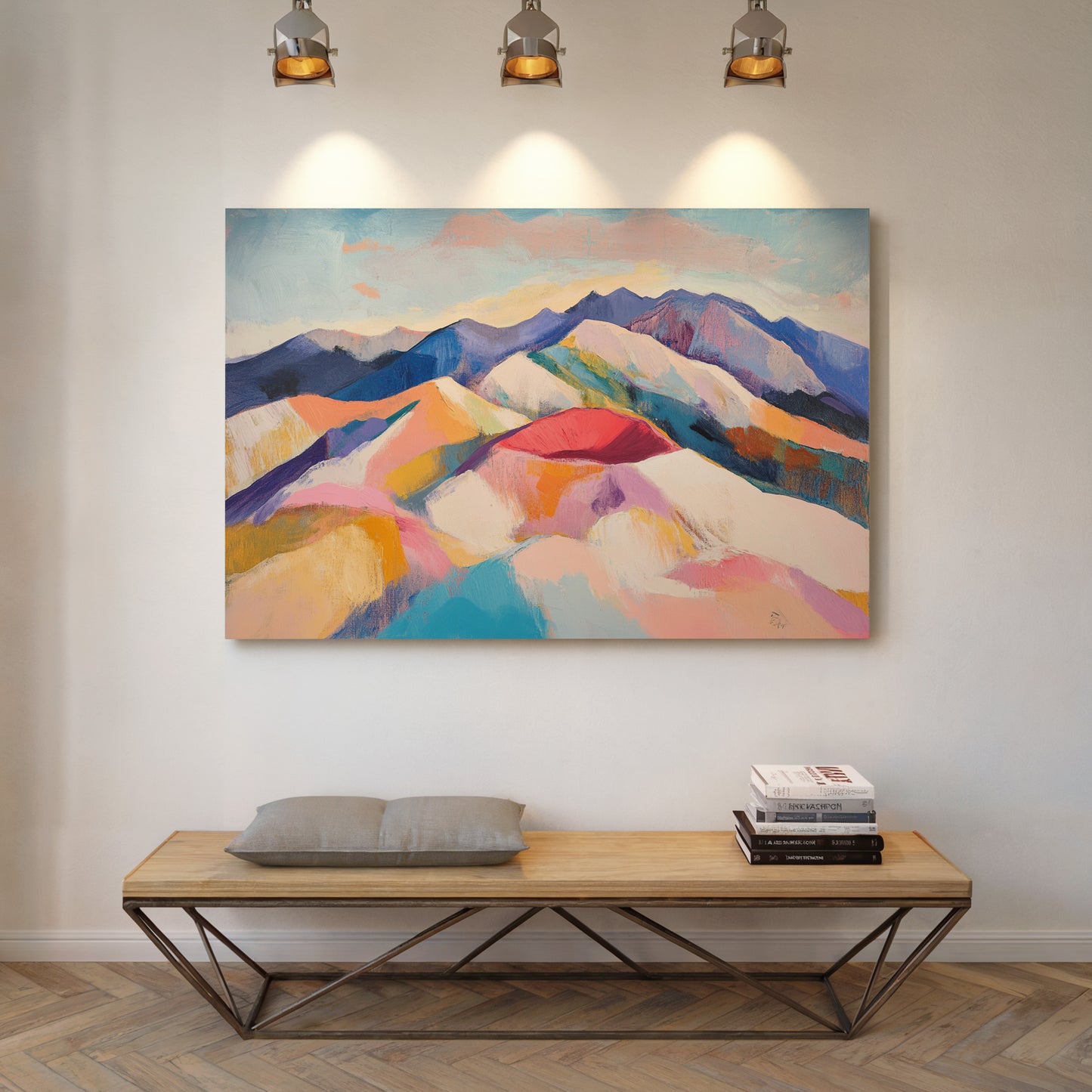 Mountains Wear Their Summer Colors
