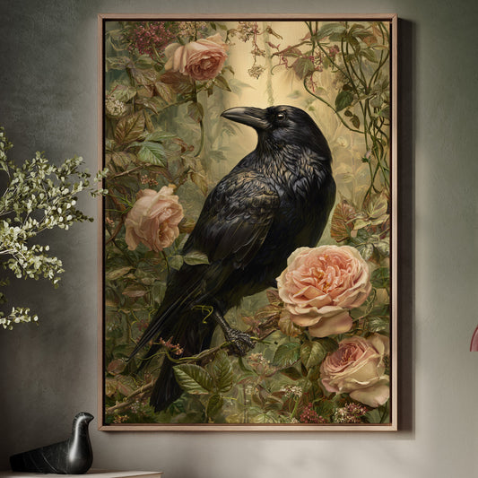 The Raven Among Blossoms
