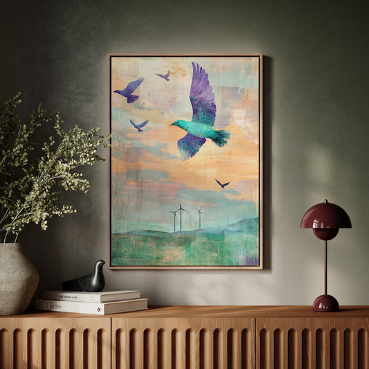 Wind Turbines Call Sacred Wings