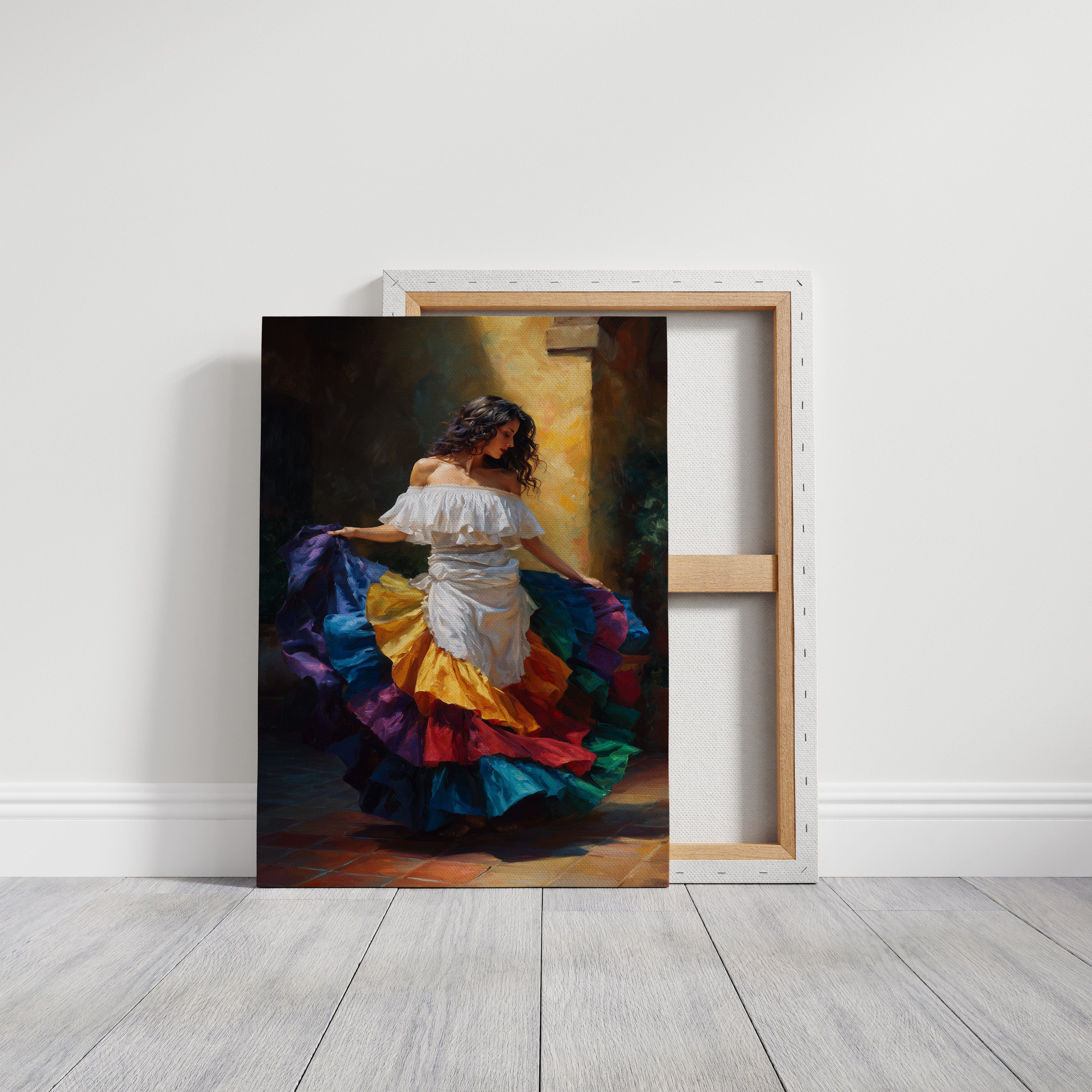 Rainbow Skirts Dance Spanish Sunlight