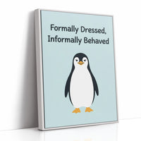 Formally Dressed, Informally Behaved