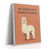 No Spitting Zone (Unless Provoked)