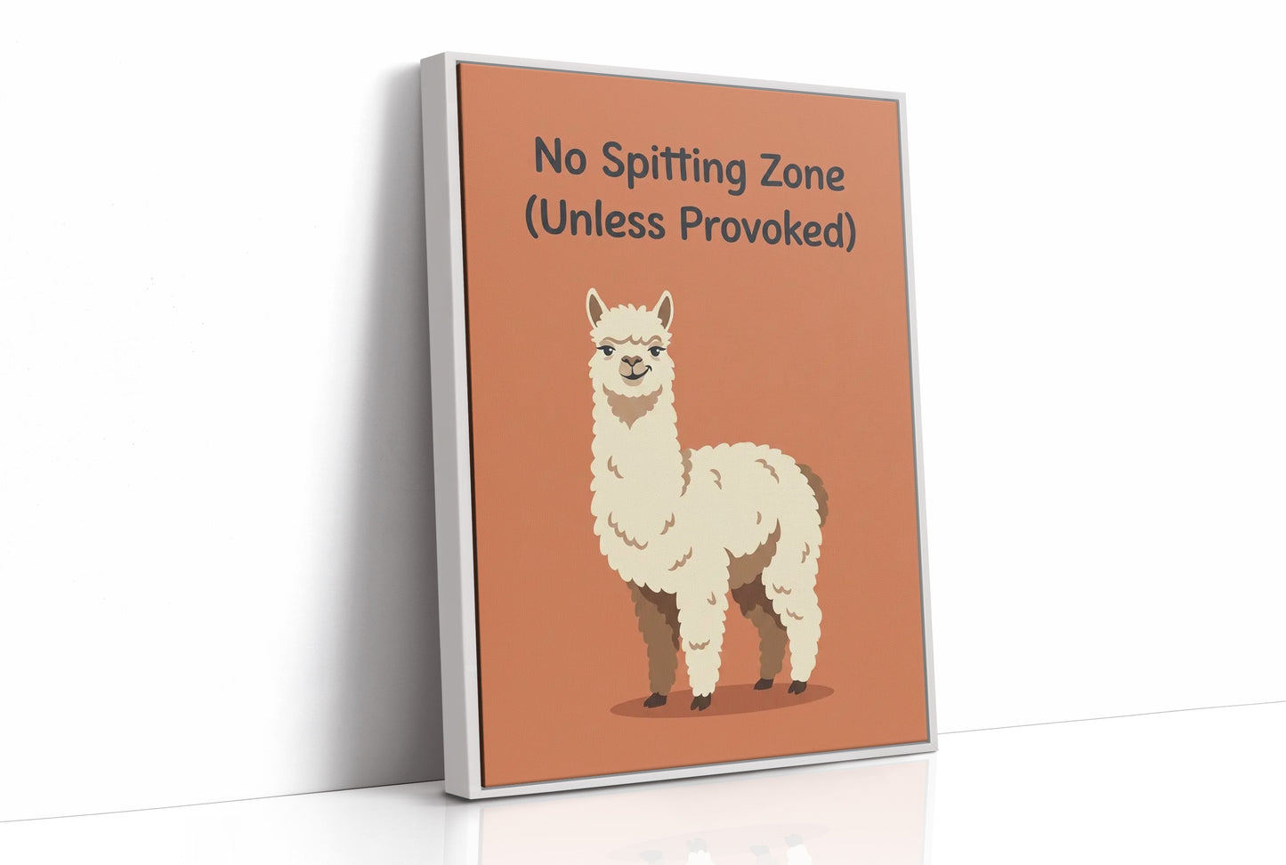 No Spitting Zone (Unless Provoked)