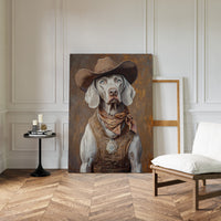 Weimaraner Desert Deputy