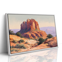 Sandstone Giants Guard Desert Dawn