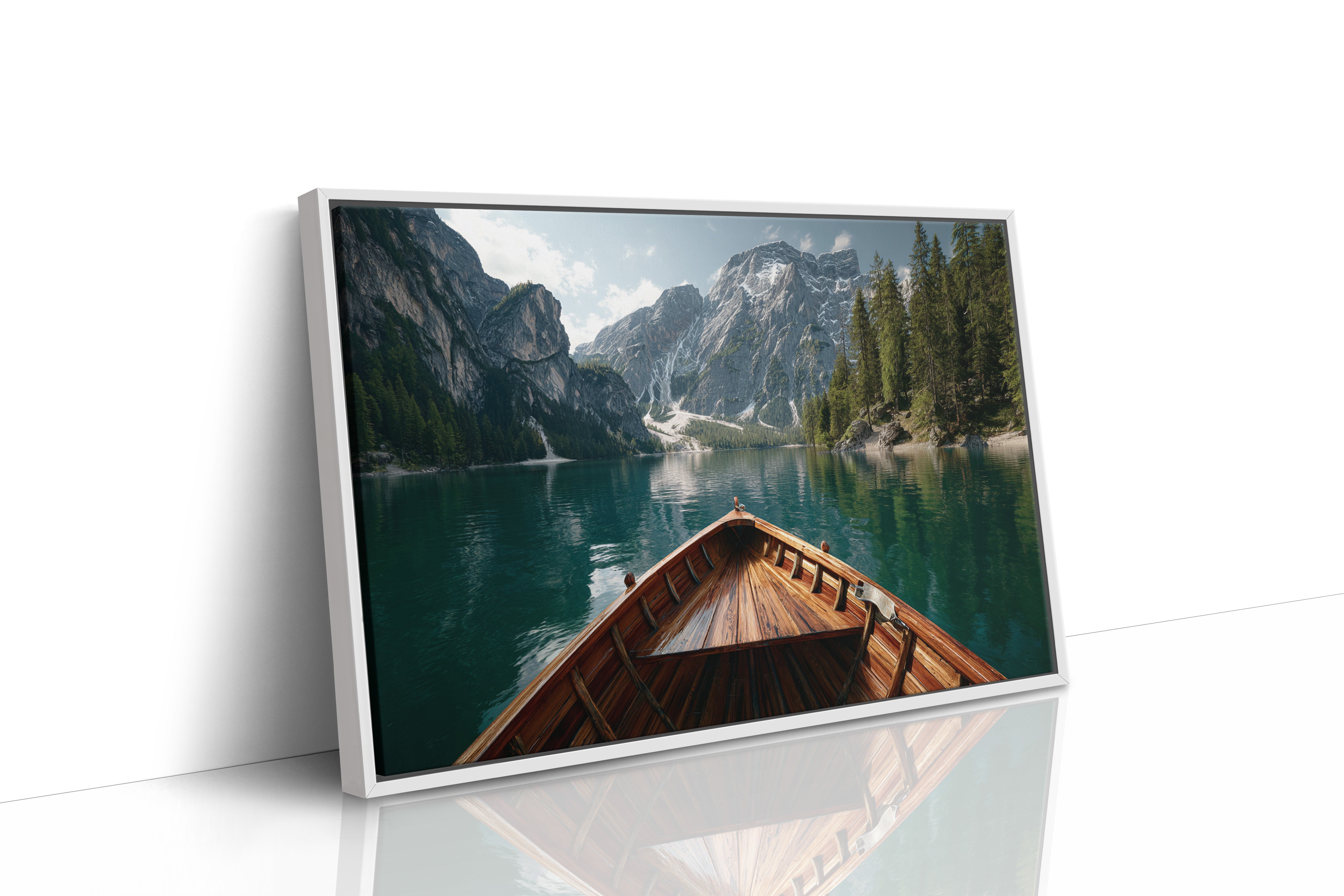 Wooden Boats Find Alpine Paradise