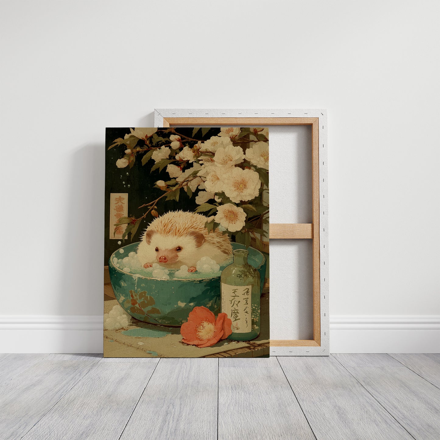 Hedgehog's Cherry Blossom Tea Party