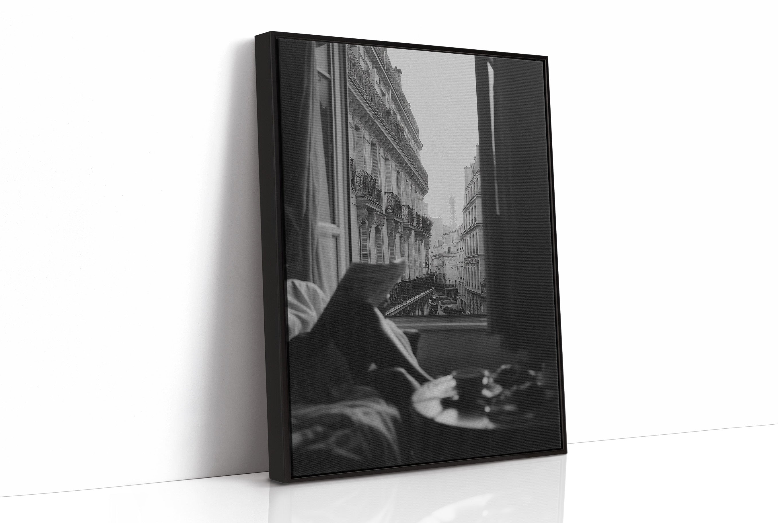 Parisian Reverie: Window to the Eiffel