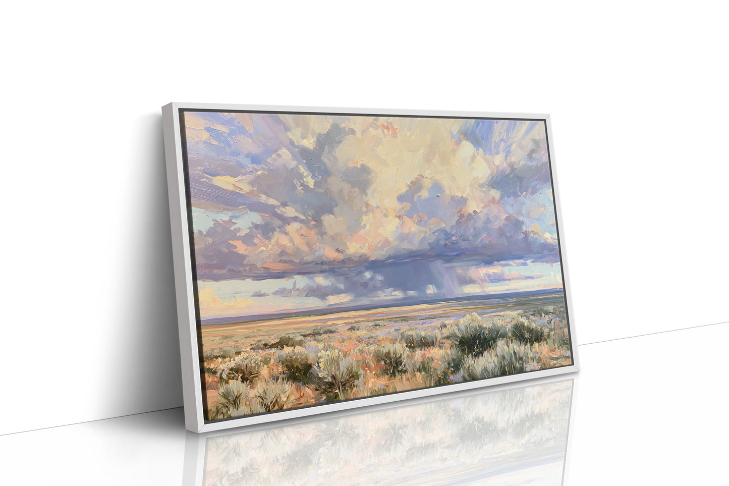 Pastel Storm Over The Sagebrush
