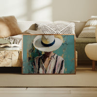 Sunlit Grace Behind Panama White
