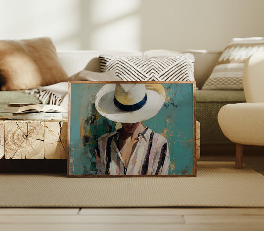 Sunlit Grace Behind Panama White