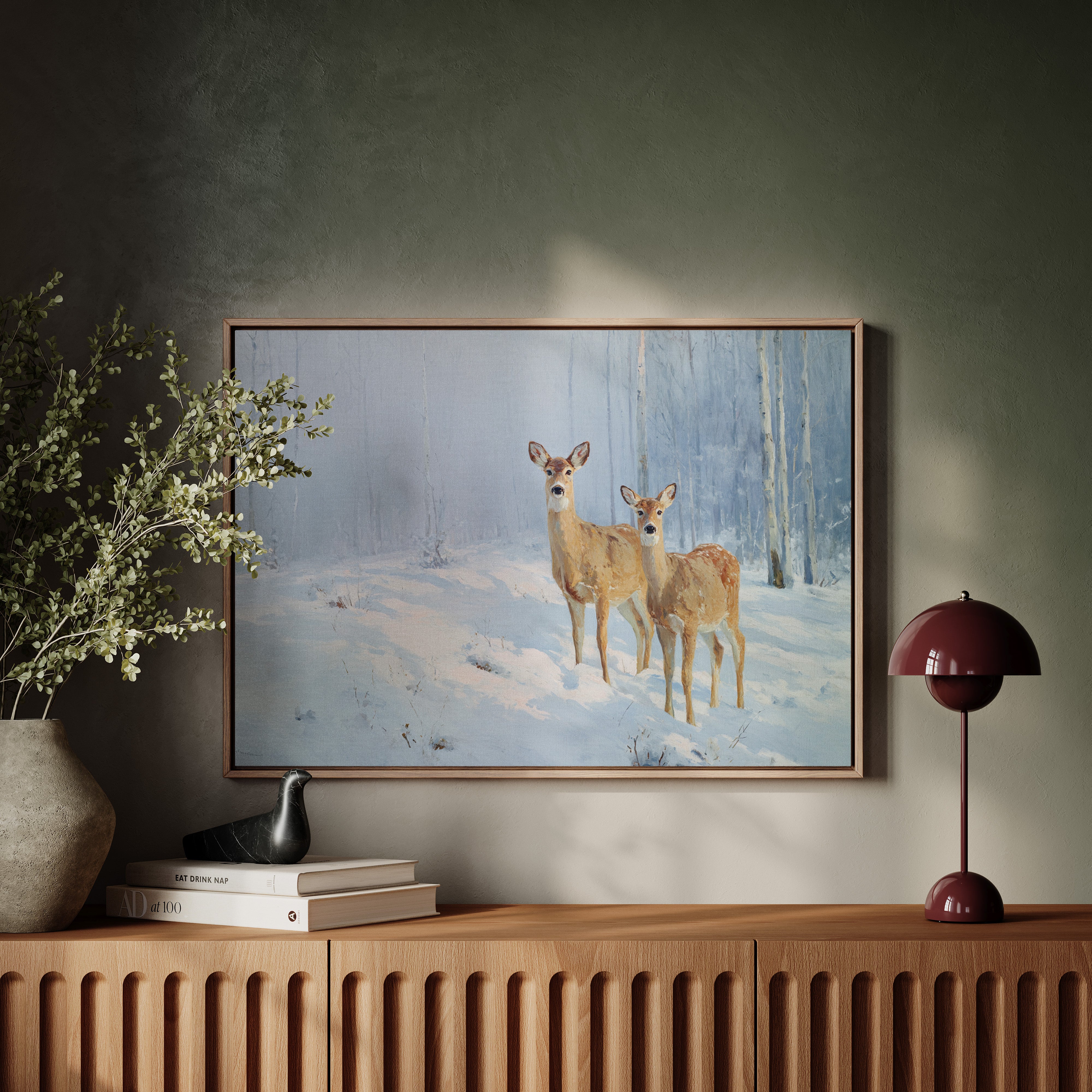 In the Stillness of Winter's Embrace