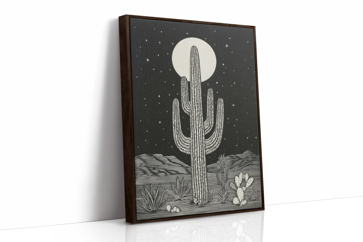 Beneath The Desert's Silent Gaze