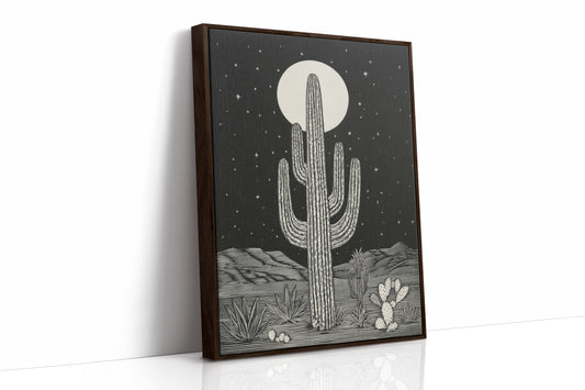 Beneath The Desert's Silent Gaze