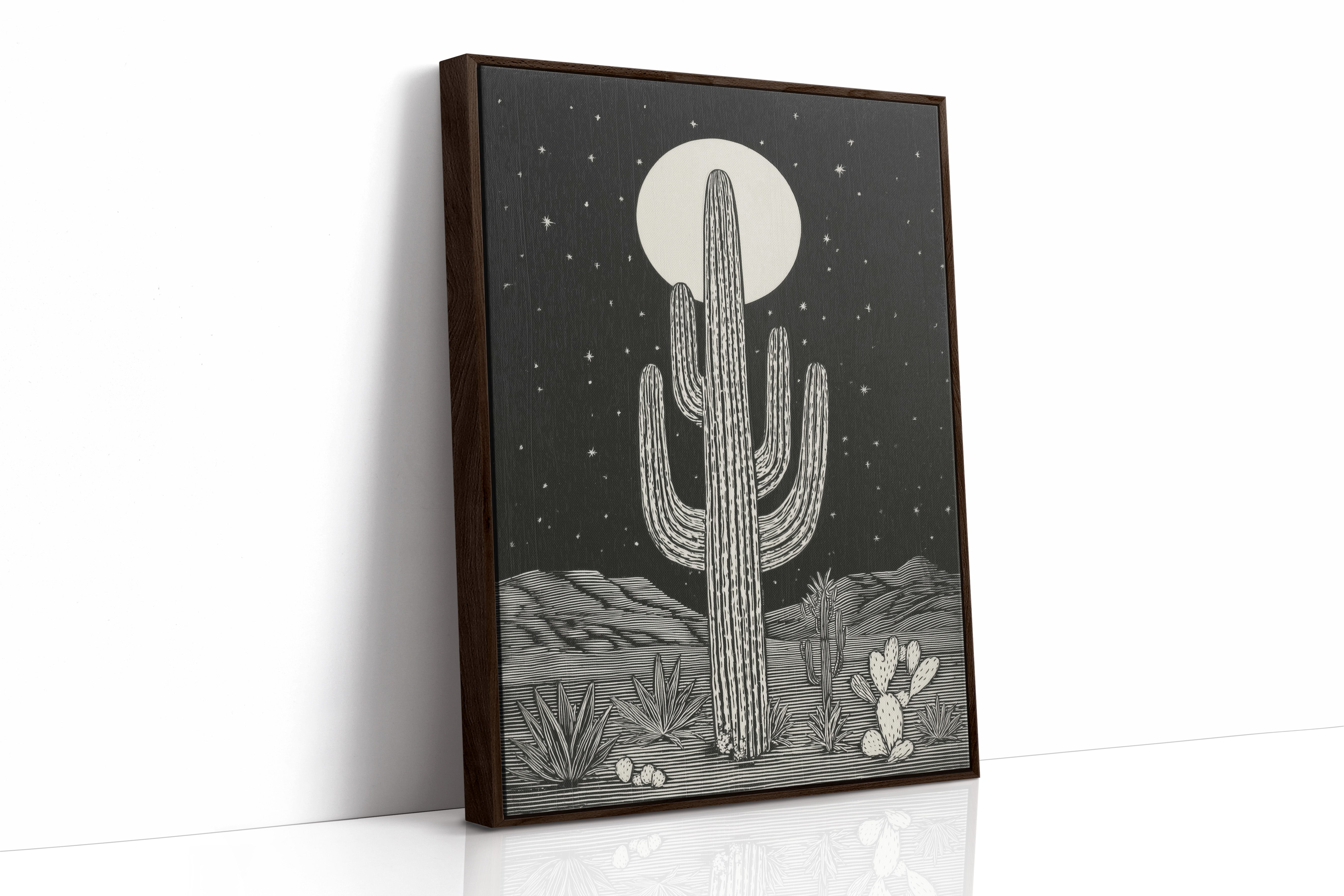 Beneath The Desert's Silent Gaze