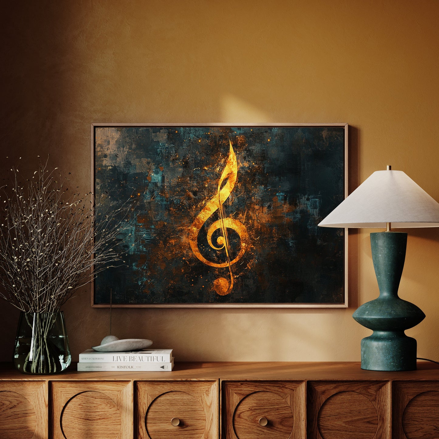 Molten Notes Dance Through Darkness
