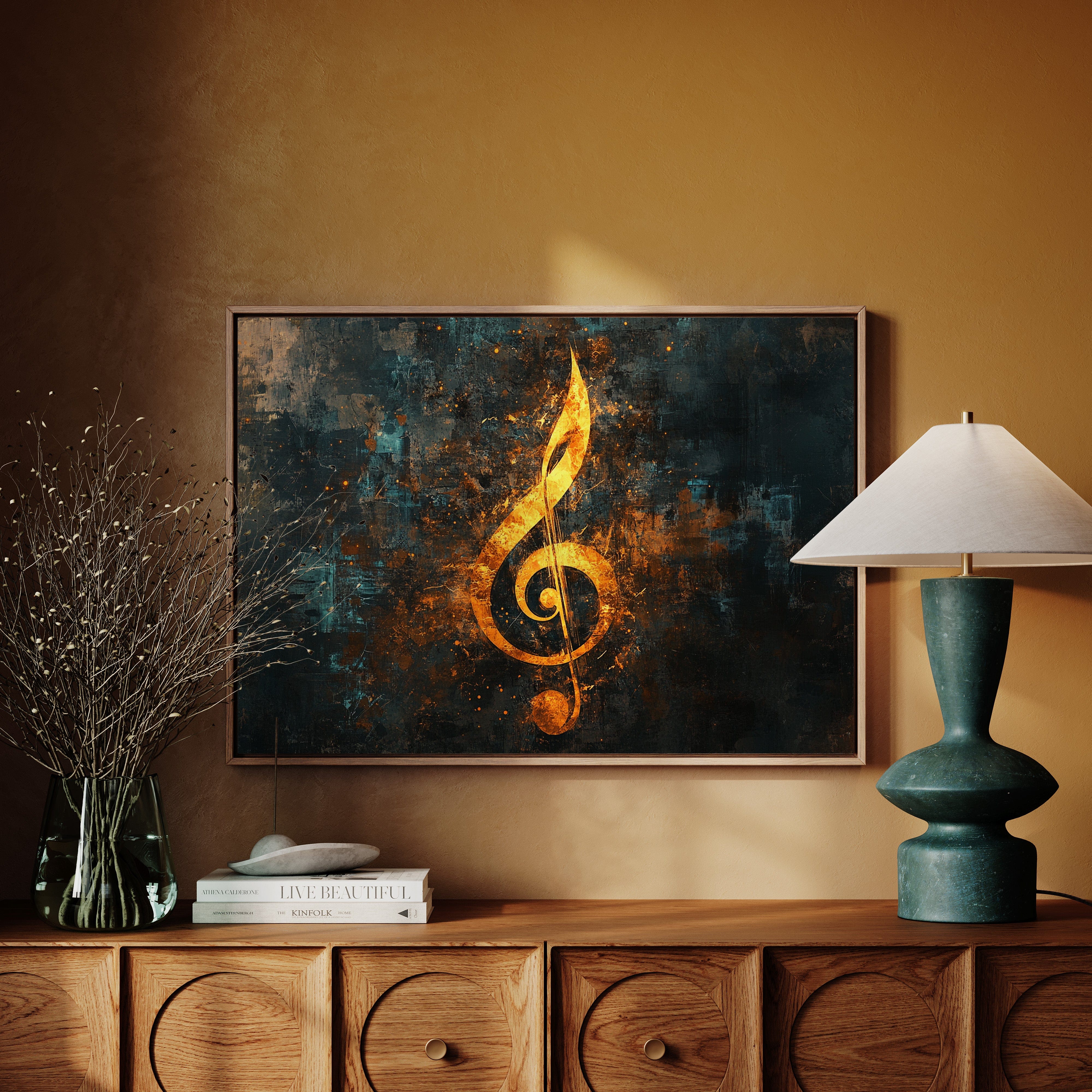 Molten Notes Dance Through Darkness